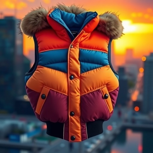 羽绒服撞色潮流：Down Jacket Color Block的魅力全解析(图1)